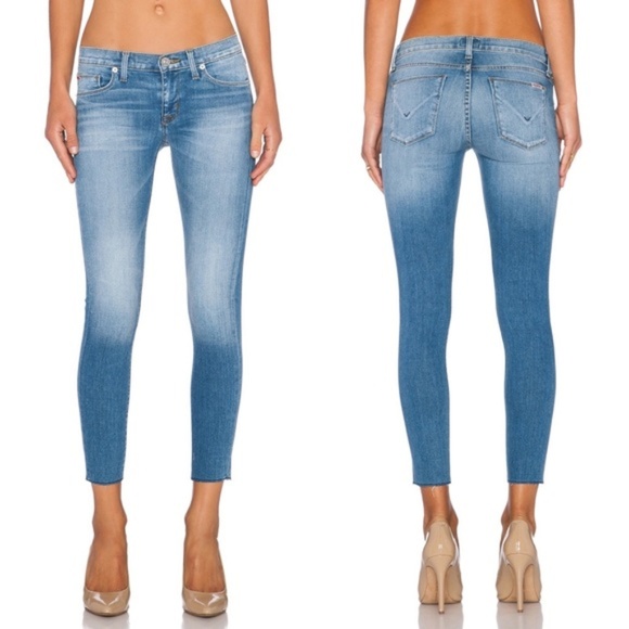 hudson krista super skinny raw hem
